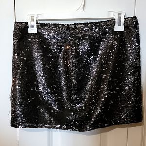 Sequins Mini Skirt